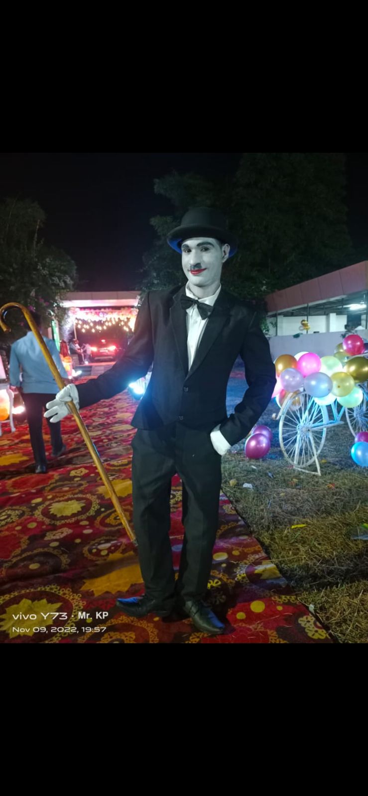 Premium Charlie Chaplin Rent in Nashik for Birthday, Wedding, Corporate Events